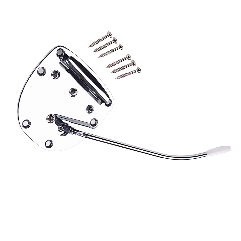 Chrome guitar tremolo for Mustang and jazzmaster guitar repaclement guitar bridge