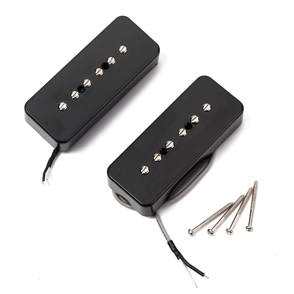 EXCELLENT P90 SOAPBAR GUITAR PICKUP/ 50mm POLE SPACINGS / BLACK / P 90