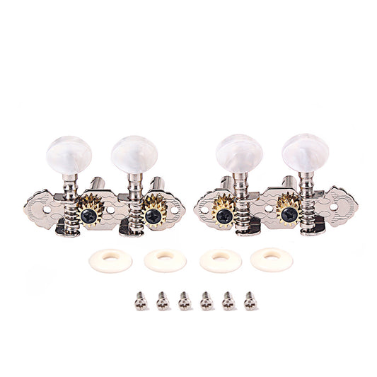 2R2L Tuning Pegs Machine Heads For Ukulele Classical Guitar with Round Button