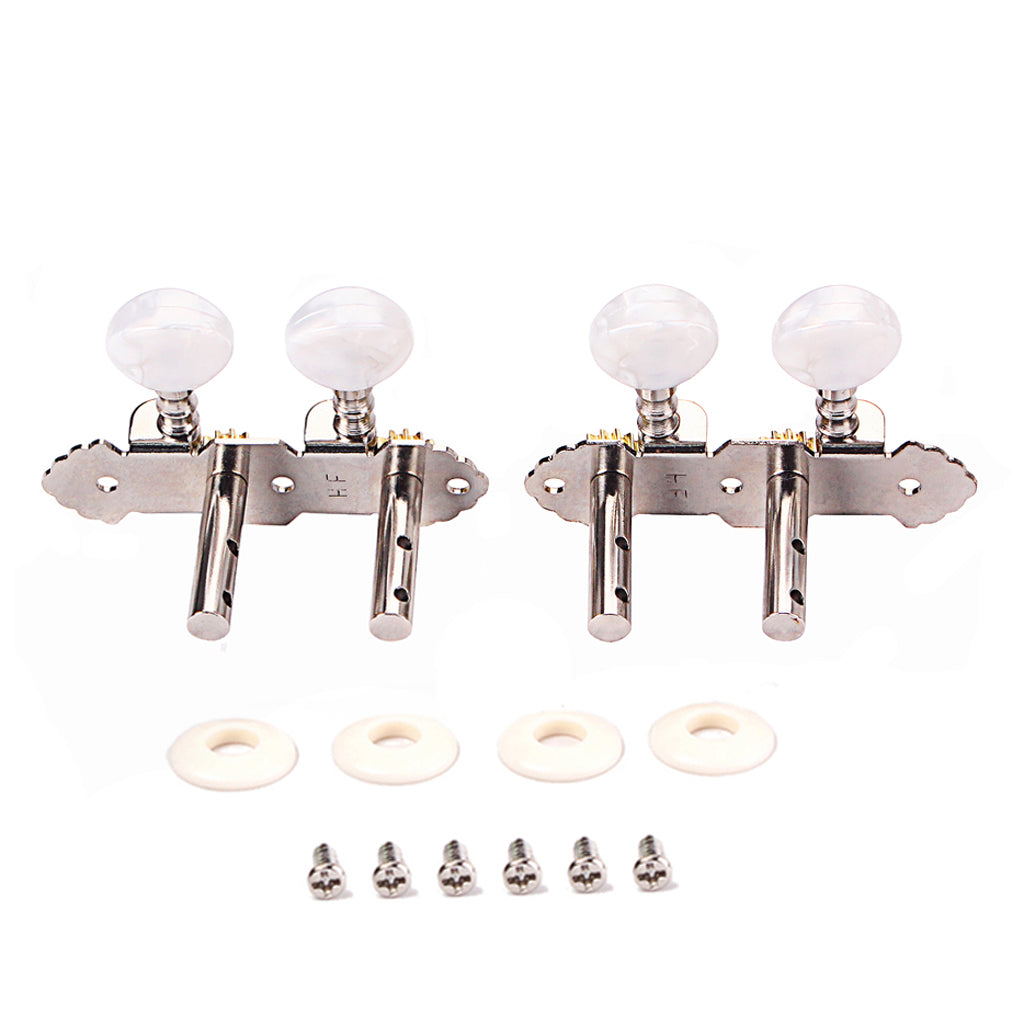 2R2L Tuning Pegs Machine Heads For Ukulele Classical Guitar with Round Button