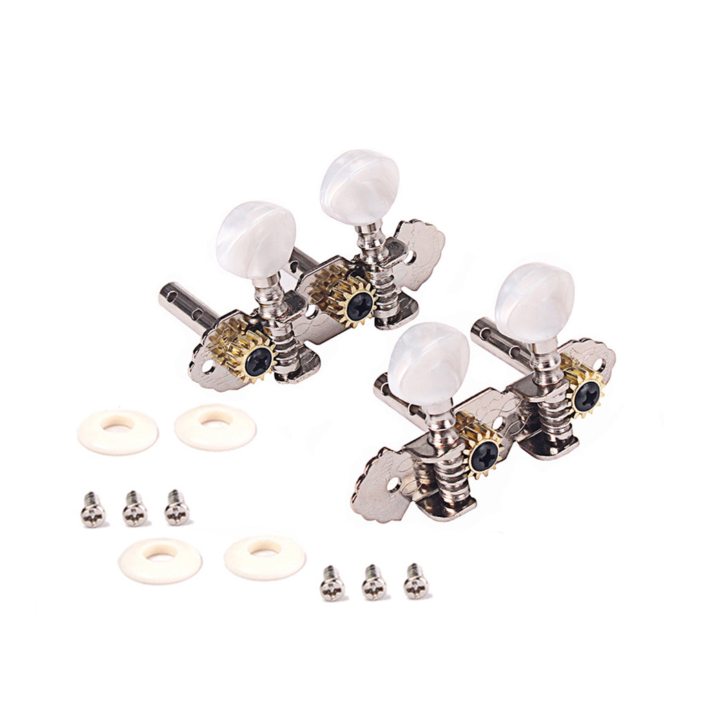 2R2L Tuning Pegs Machine Heads For Ukulele Classical Guitar with Round Button