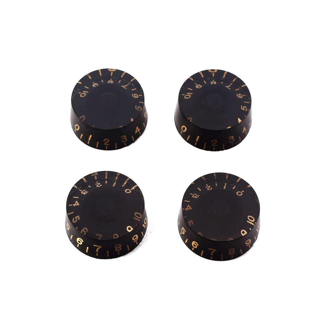 4 PCS Round Guitar Knobs Speed Volume Tone Control Knobs Rotary Knobs for Electric Guitar Parts Replacement, multi-color optional