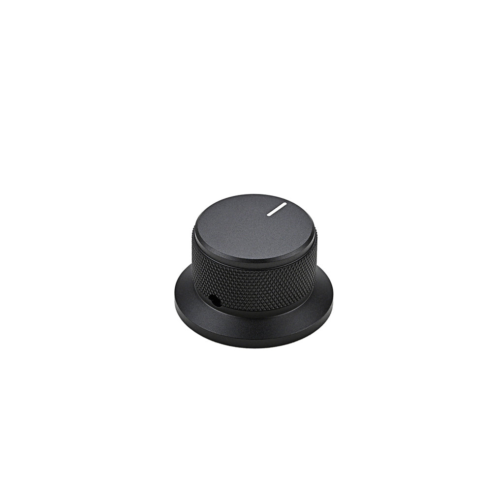 1Pc Black Color Aluminium AMP volume potentiometer Knob 6.0mm hole