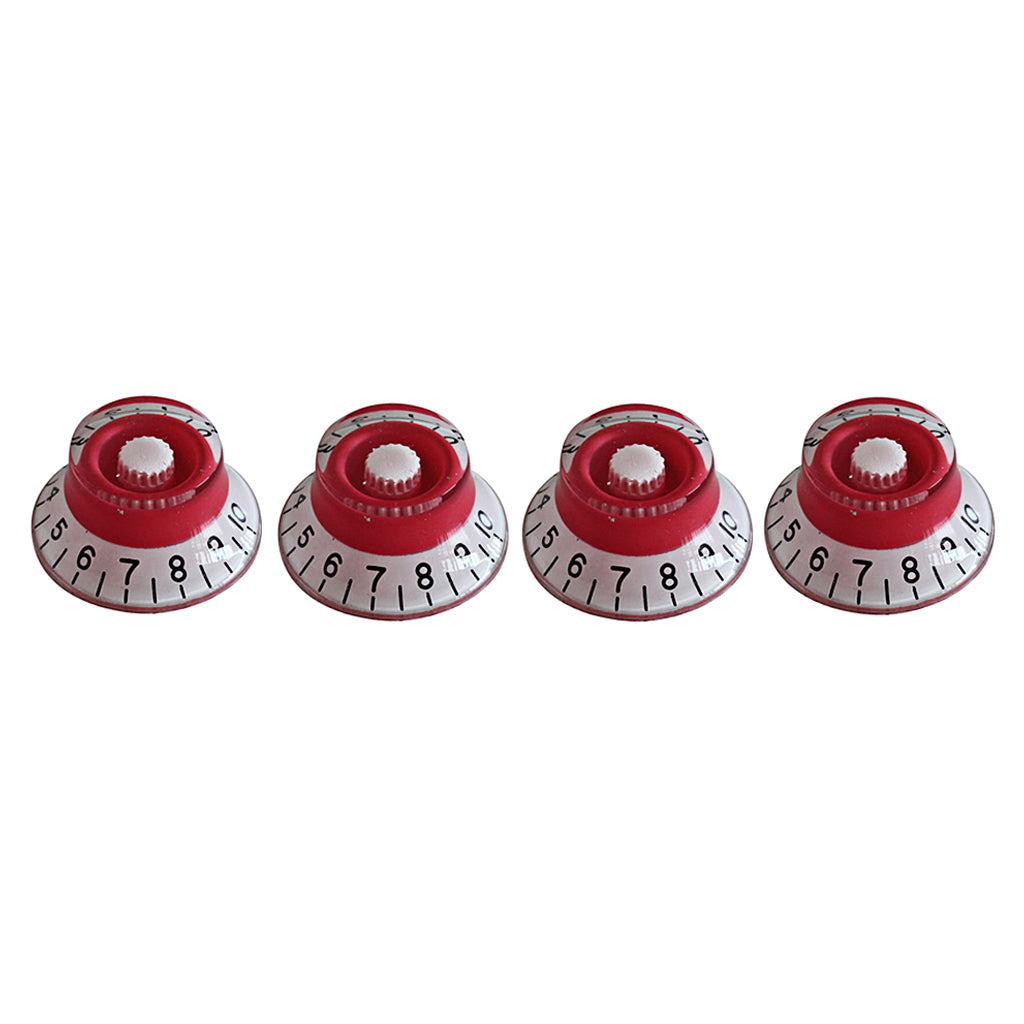 Guitar parts,Speed Volume Tone Control Knob for Guitar Bass Parts 4pcs