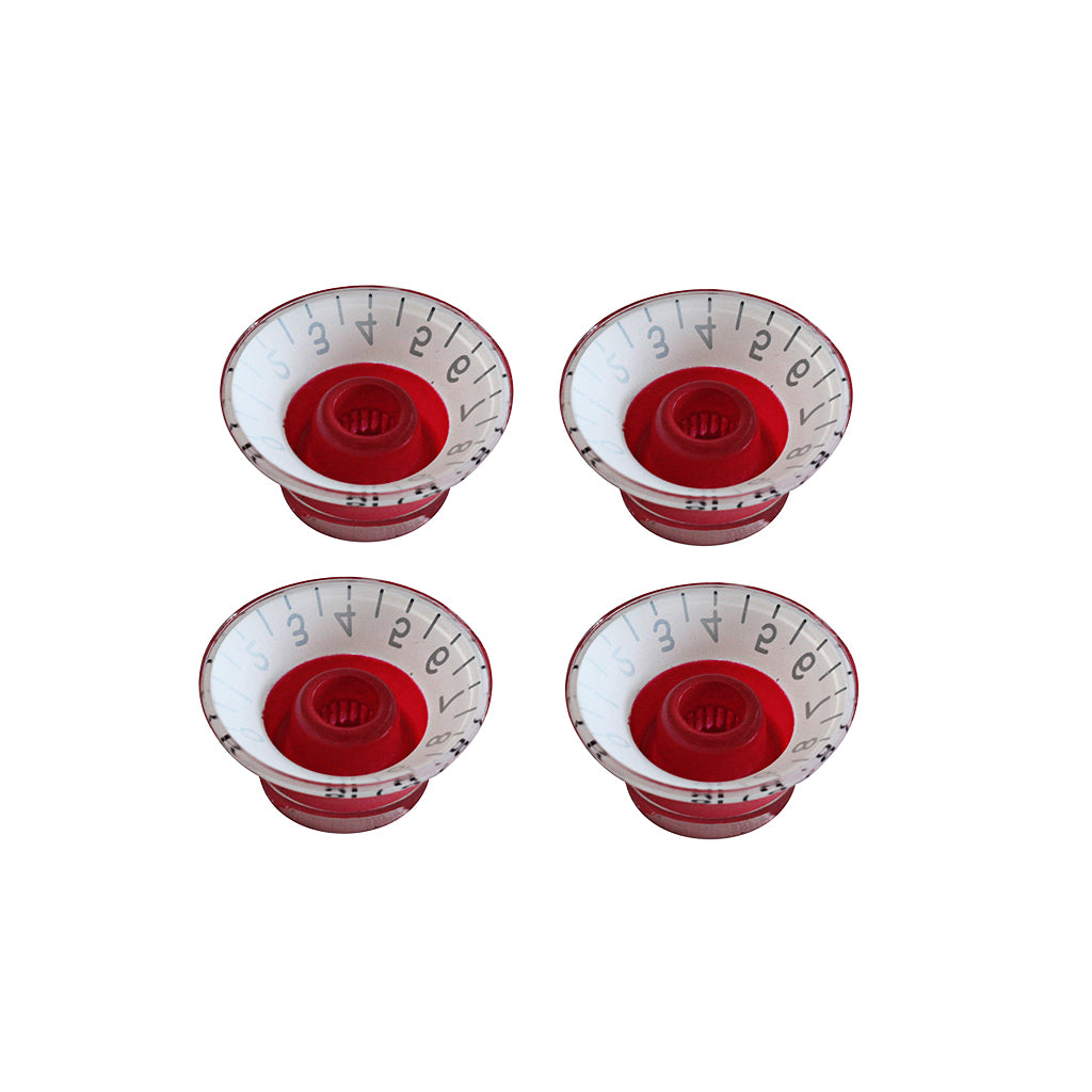 Guitar parts,Speed Volume Tone Control Knob for Guitar Bass Parts 4pcs