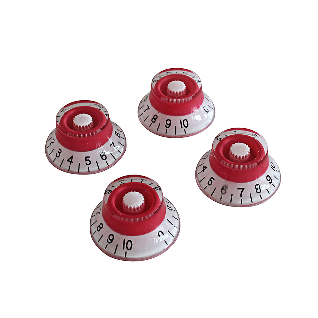 Guitar parts,Speed Volume Tone Control Knob for Guitar Bass Parts 4pcs