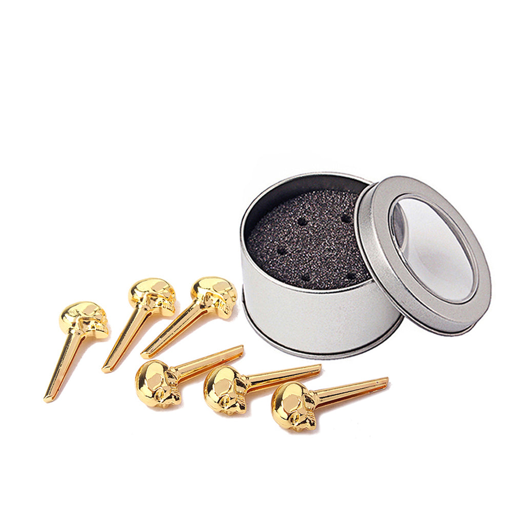 Tone Pins Brass Acoustic Guitar Bridge Pins, zinc alloy