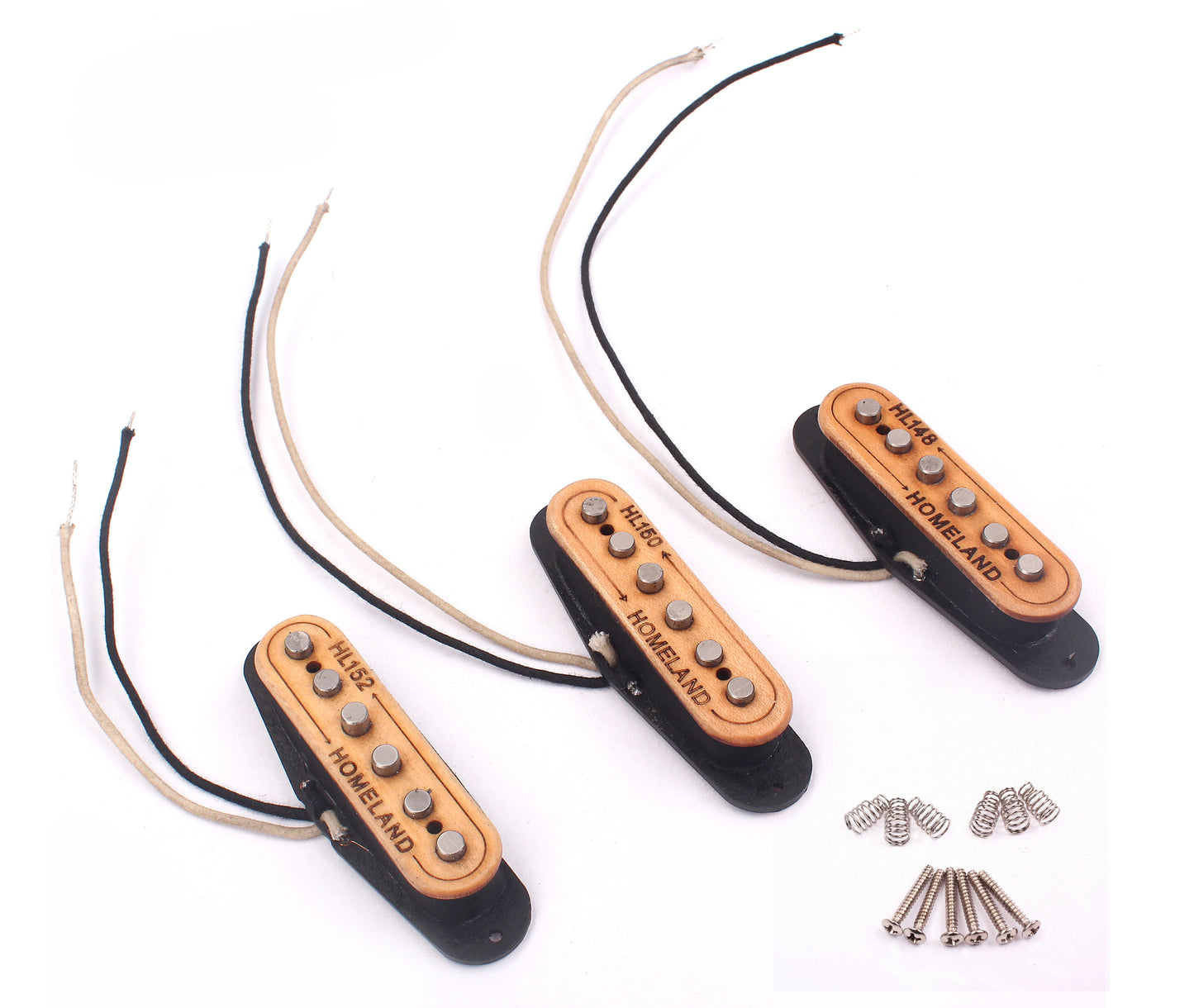 3 Pcs Durable Hand Wound Pickups Alnico 5 48/50/52