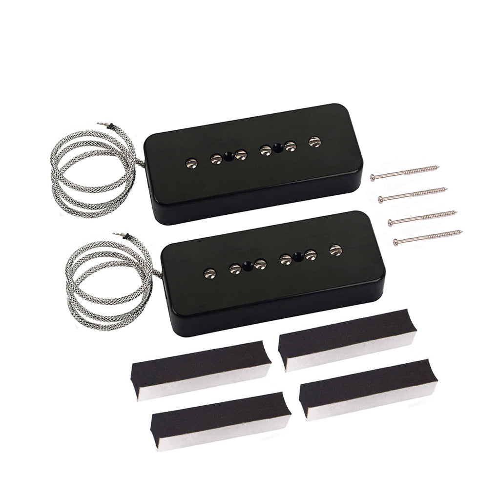 Replacement Pickup Set - P90,Alnico 5 single pickup Set of 2