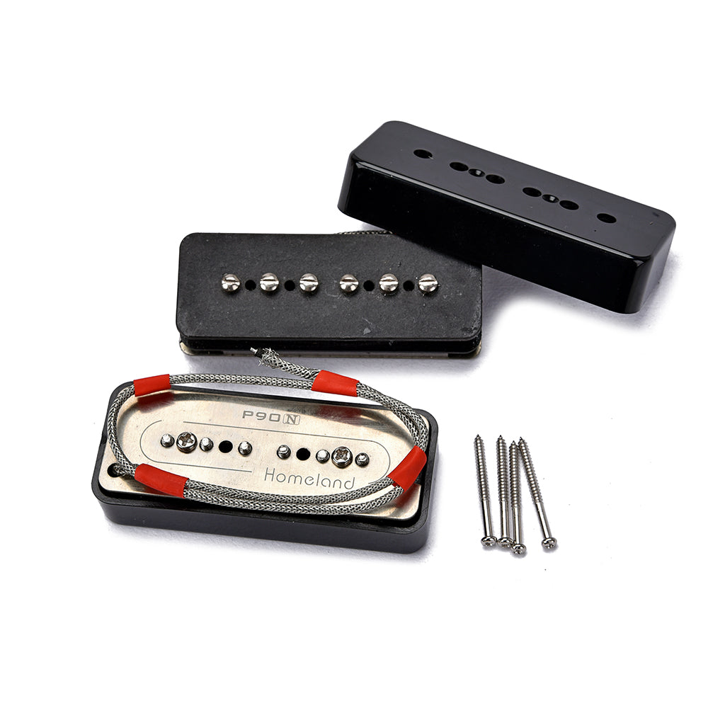 Replacement Pickup Set - P90,Alnico 5 single pickup Set of 2