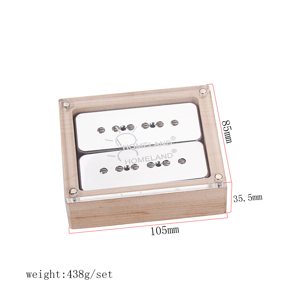 Replacement Pickup Set - P90,Alnico 5 single pickup Set of 2