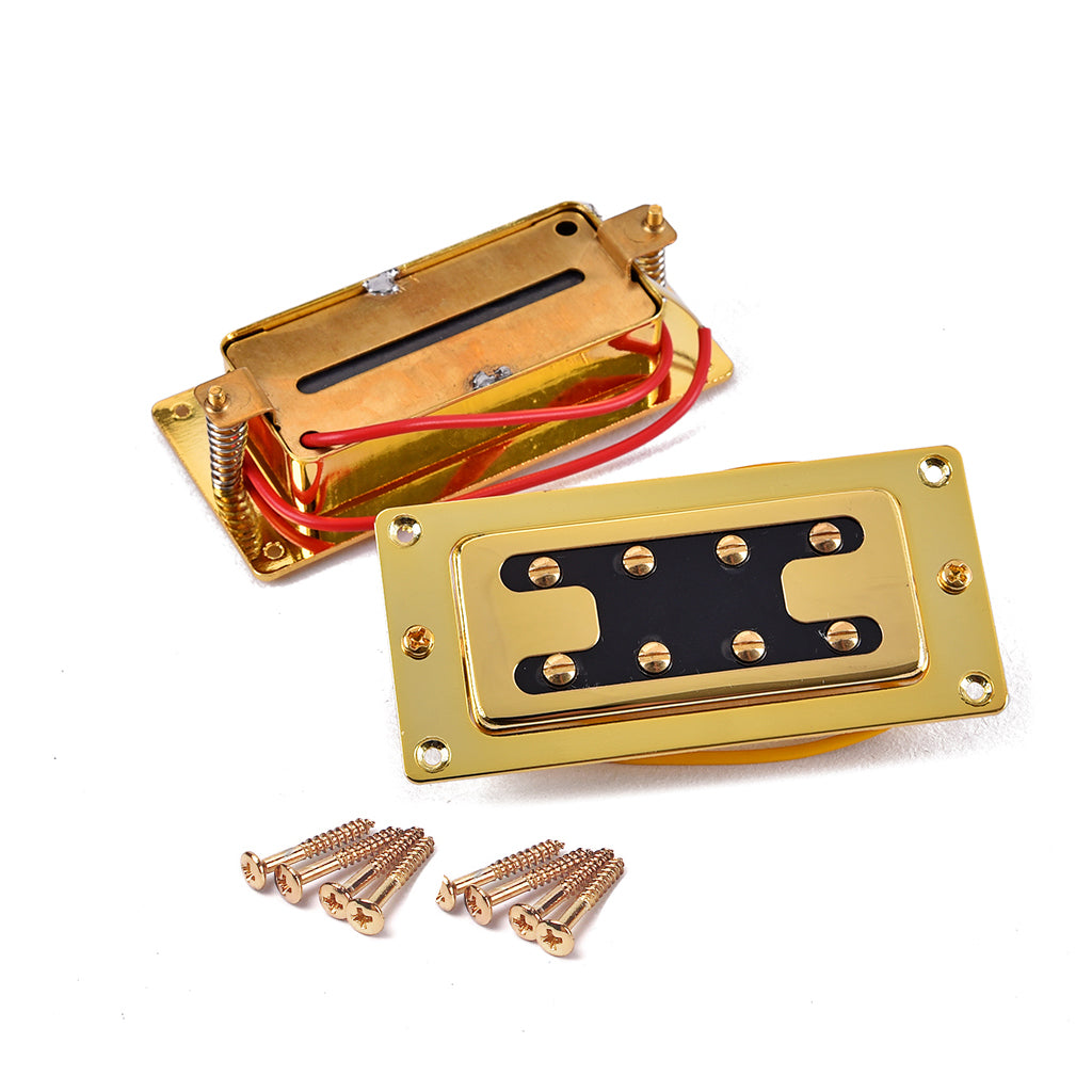 Electric Guitar Pickups Humbucker Gold Double Coil Pickup Guitar Parts Accessories