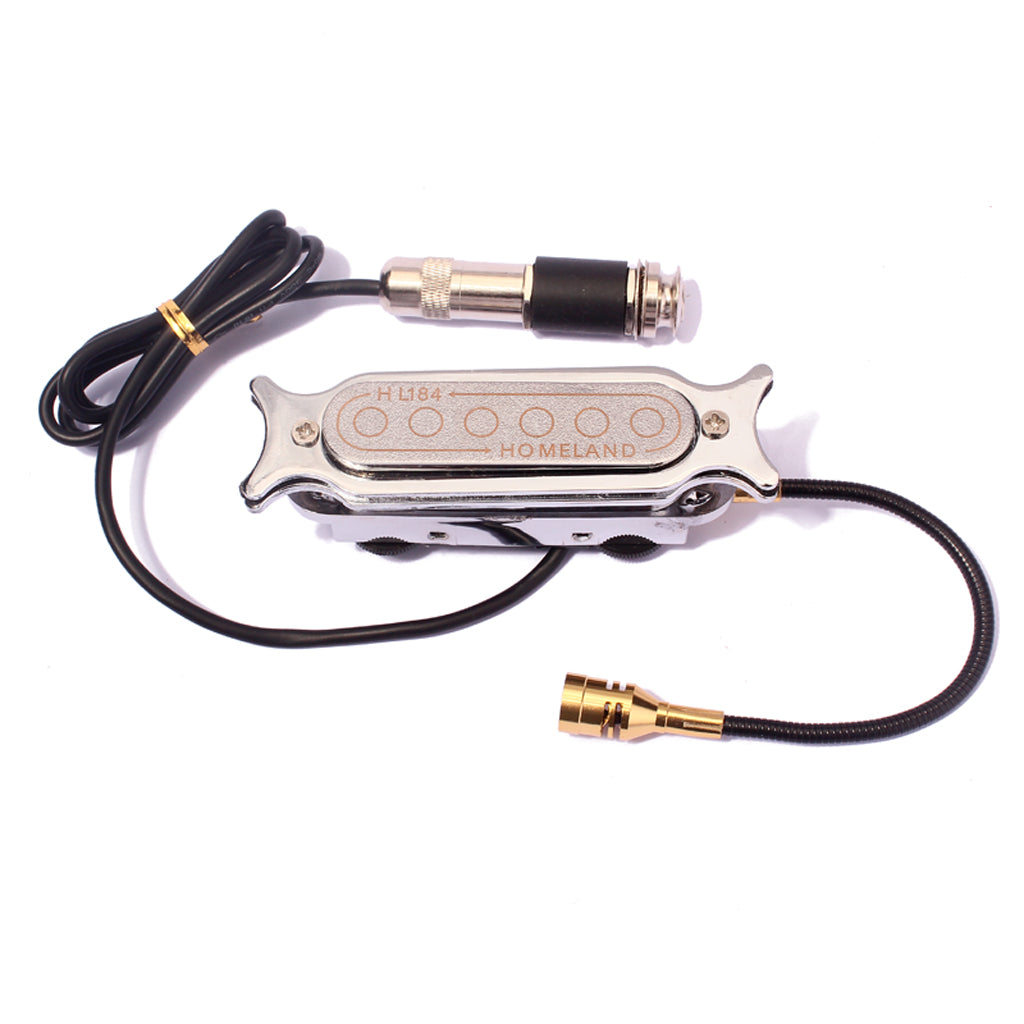 High-grade nickel plated holes pronunciation  pickup adjusting sound volume and microphone HL184