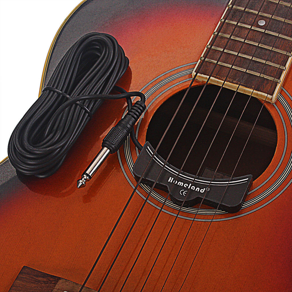 Classical Acoustic Guitar Pickup High sensitivity Low Noise Sound Hole Acoustic Pickup Guitar Accessories Musical Instruments