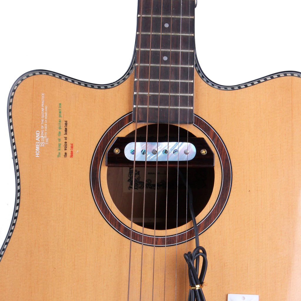 Wood Acoustic Guitar Sound Hole Pickup Magnetic Pickup For 39"/40"/41"/42" Acoustic Guitar Accessories