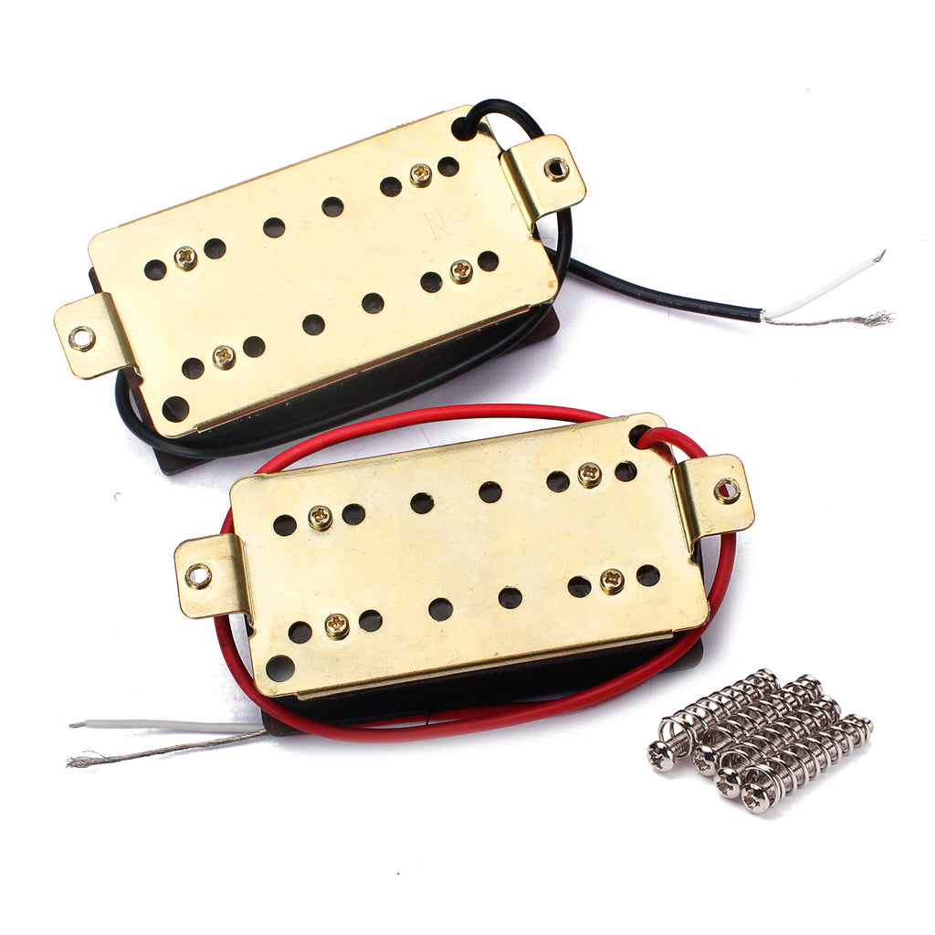 2 Pieces Rosewood Electric Guitar Humbucker Double Coil Pickups