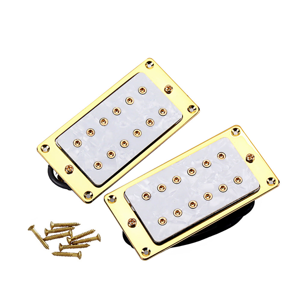 Humbucker Gold frame/Maple Wood Pickup for Epihone Electric Guitar Part