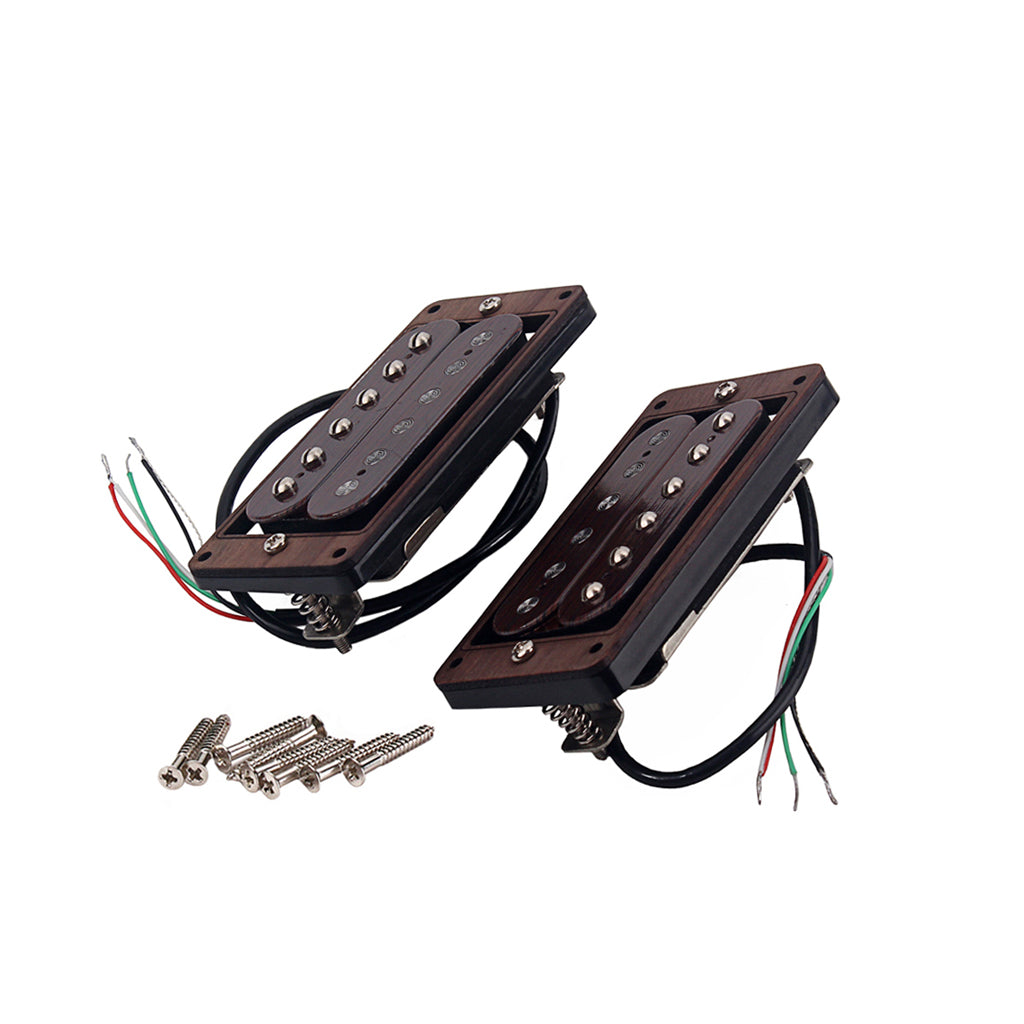 Guitar Humbucker Pickups for LP Electric Guitars with Mounting Screws