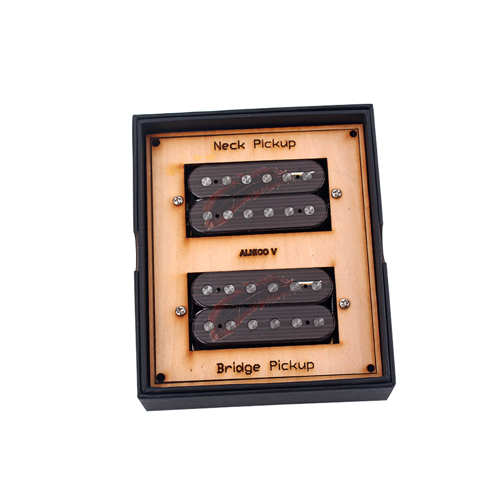 Rosewood Electric Guitar Humbucker Double Coil Pickups for Guitar Parts