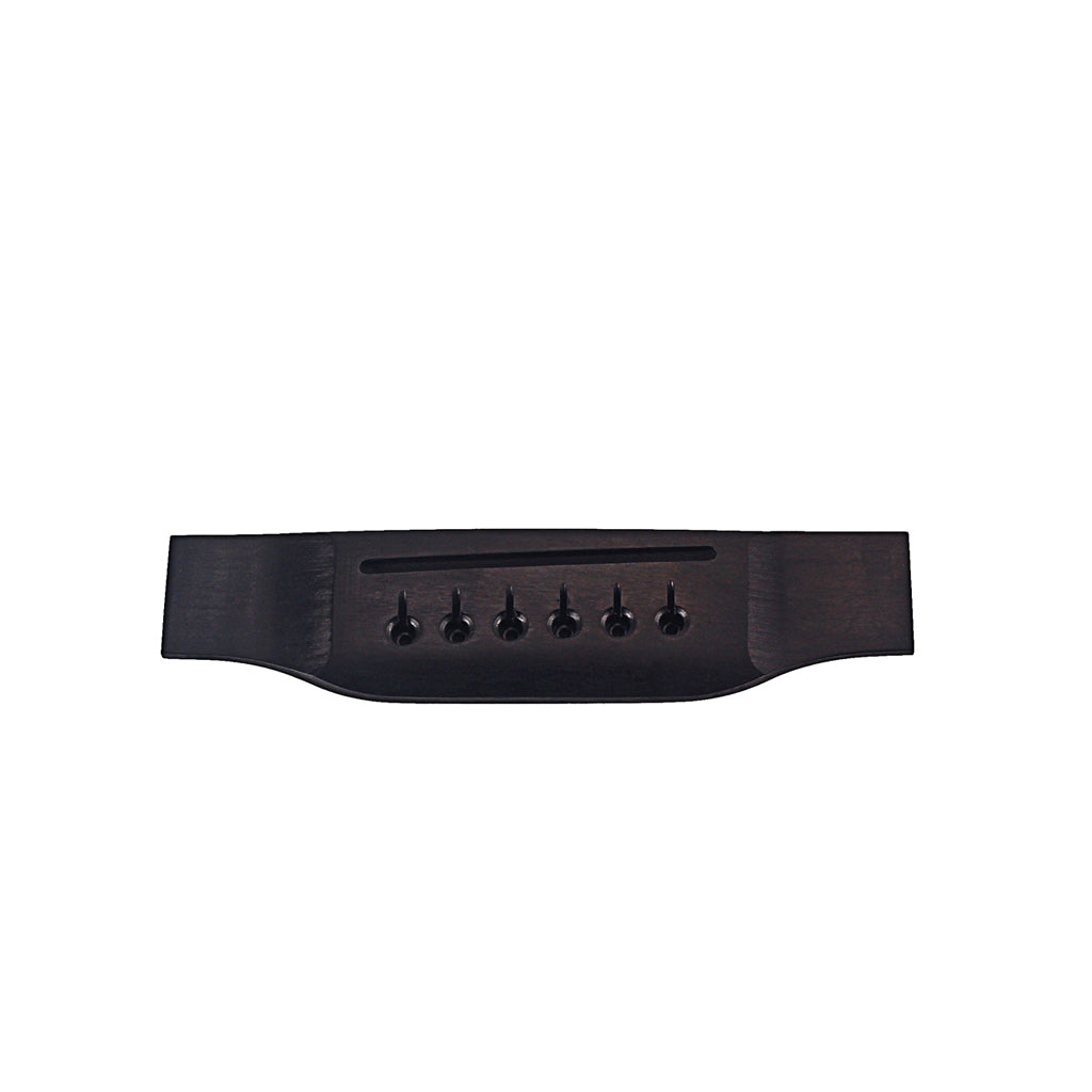 3A Grade Ebony Guitar Bridge High Quality Replacement Parts Solid Wood Acoustic Guitar Accessories