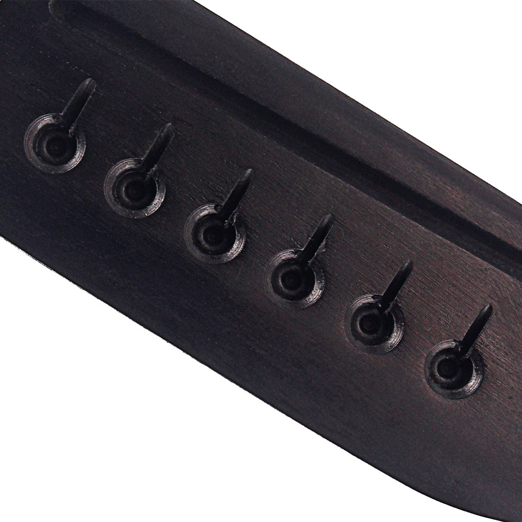 3A Grade Ebony Guitar Bridge High Quality Replacement Parts Solid Wood Acoustic Guitar Accessories