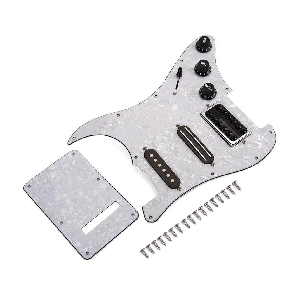 Prewired Pickguard Guard Plate with SSH Pickup Guitar Protector Board Pickup Humbuckers for Electric Guitar