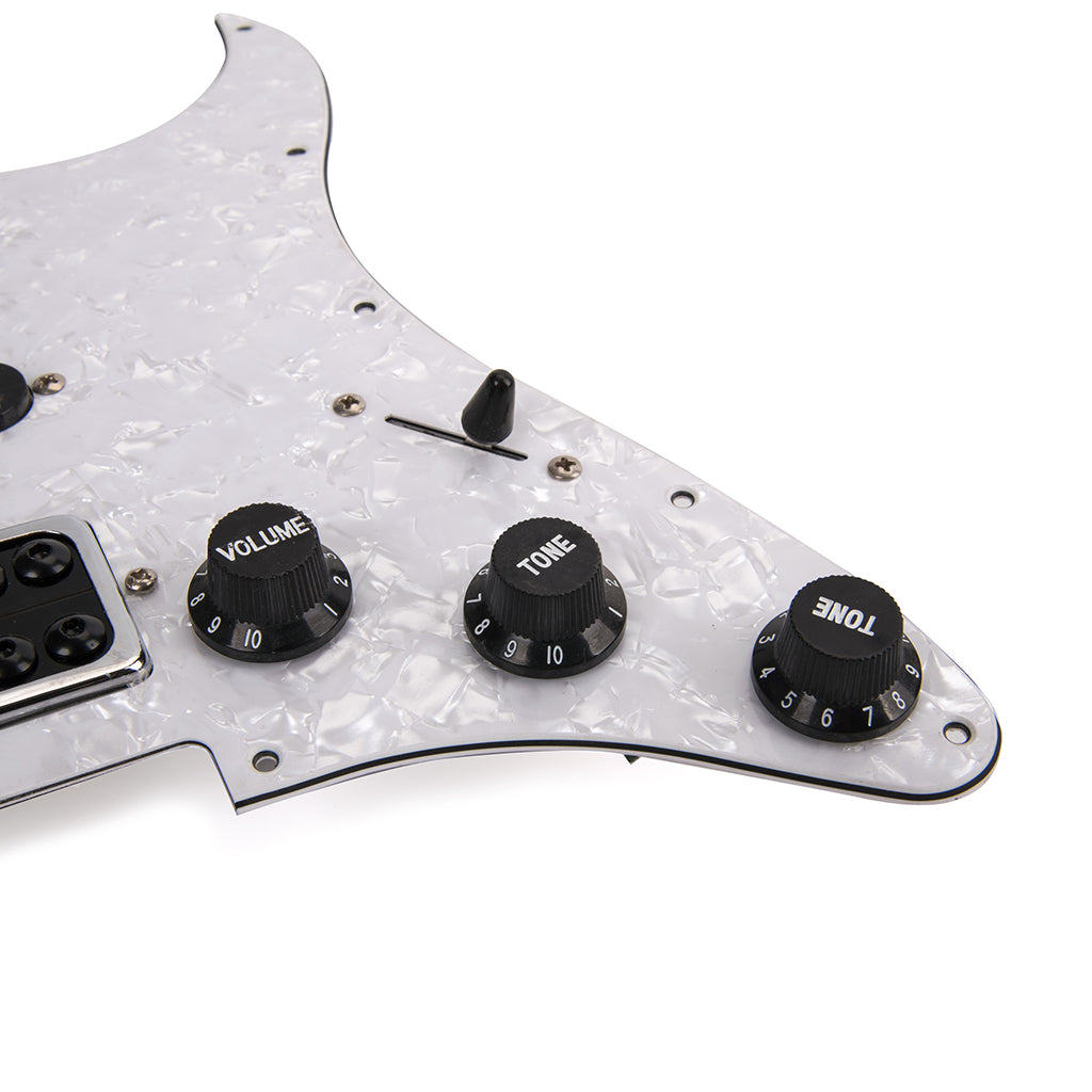 Prewired Pickguard Guard Plate with SSH Pickup Guitar Protector Board Pickup Humbuckers for Electric Guitar