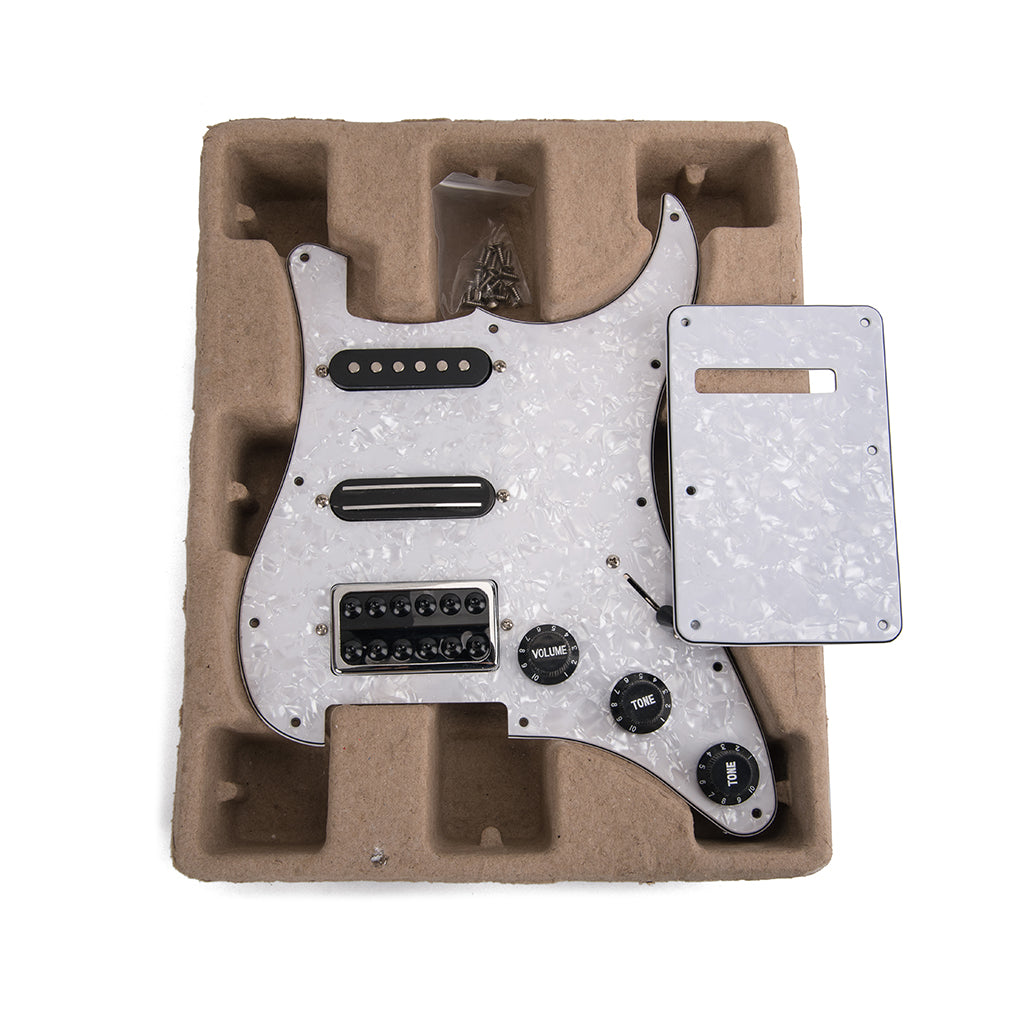 Prewired Pickguard Guard Plate with SSH Pickup Guitar Protector Board Pickup Humbuckers for Electric Guitar