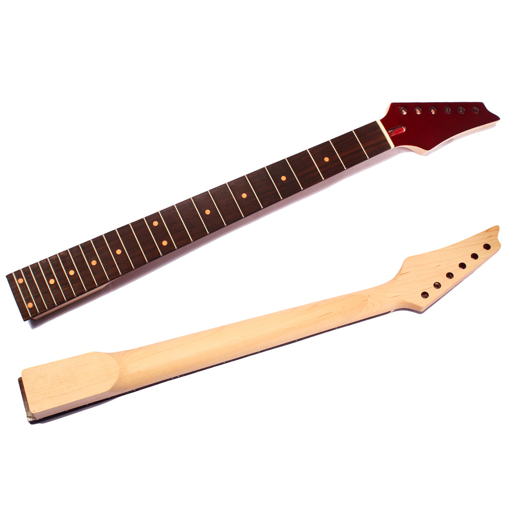 Rosewood Fretboard 24 Fret Maple Neck For Electric Guitar