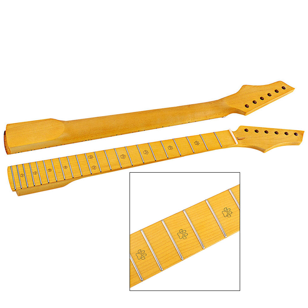 New 1pcs electric guitar neck solid wood maple 22 fret 25.5'' Truss Rod