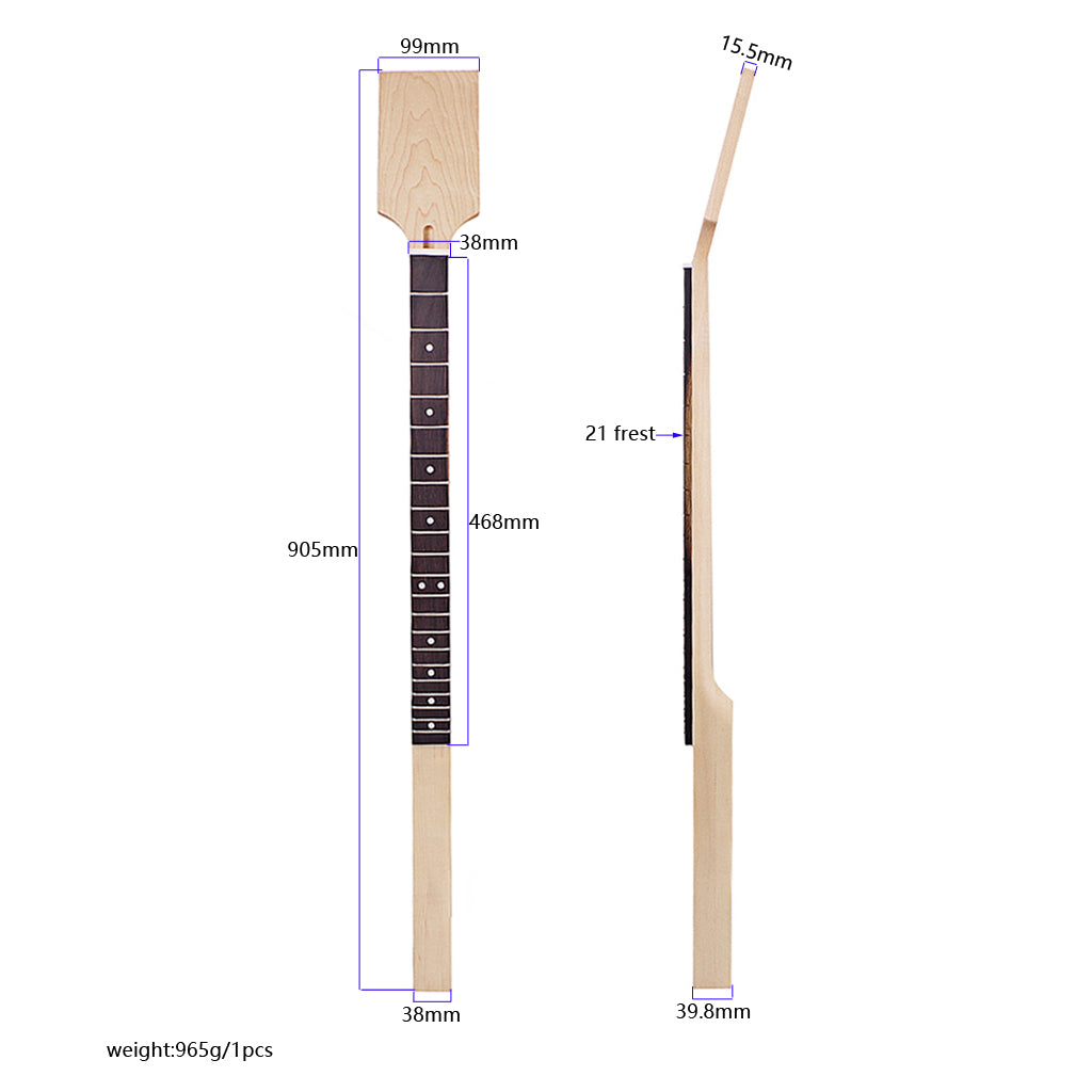 Cigar Box Guitar Neck