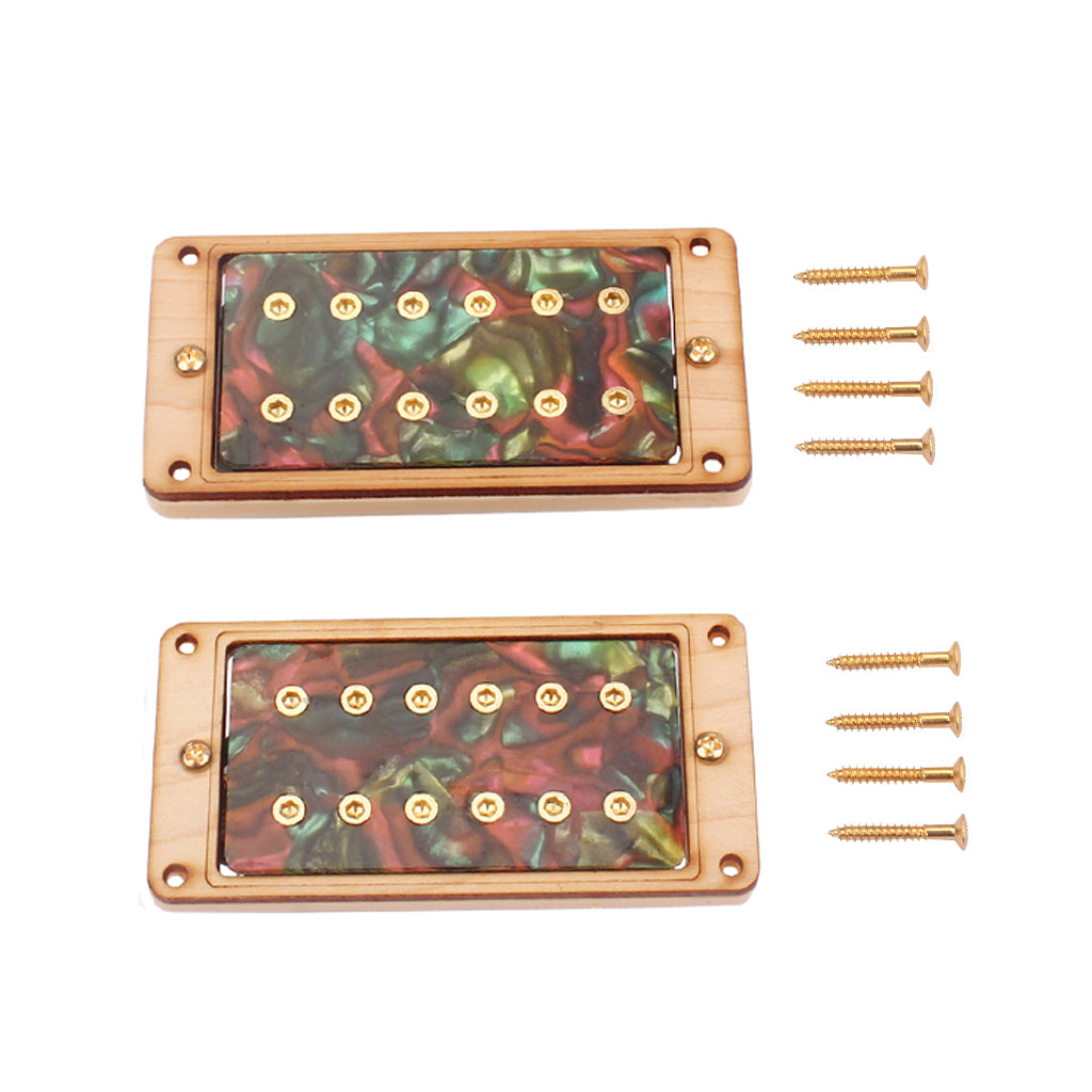 Humbucker Gold frame/Maple Wood Pickup for Epihone Electric Guitar Part