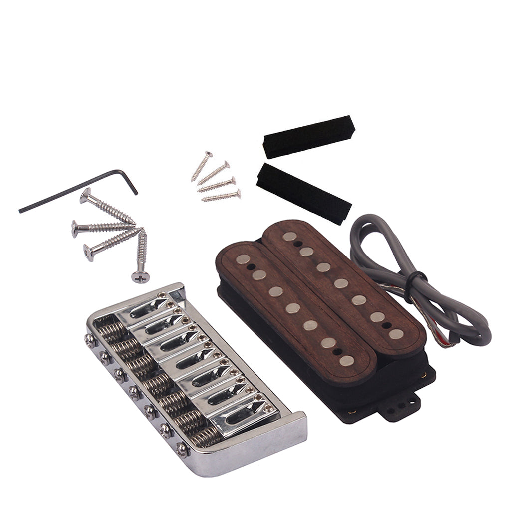 7 Strings Hardtail Fixed Bridge and  Humbucker pickup set 7 strings ESP