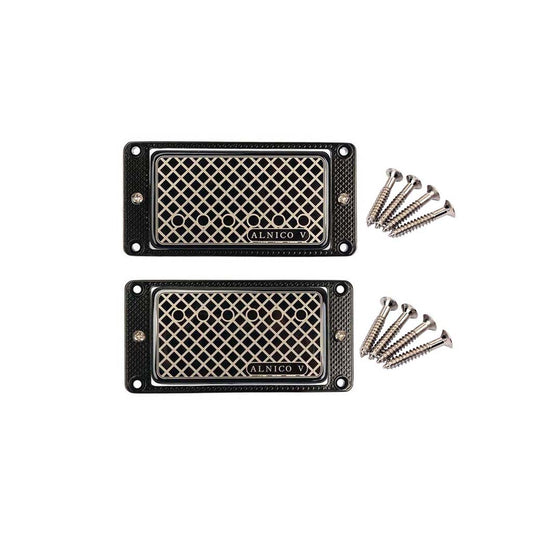 2pcs/set Alnico v Guitar Sealed Humbucker Pickups Pick-ups Dual Coil for LP Electric Guitars with Mounting Screws