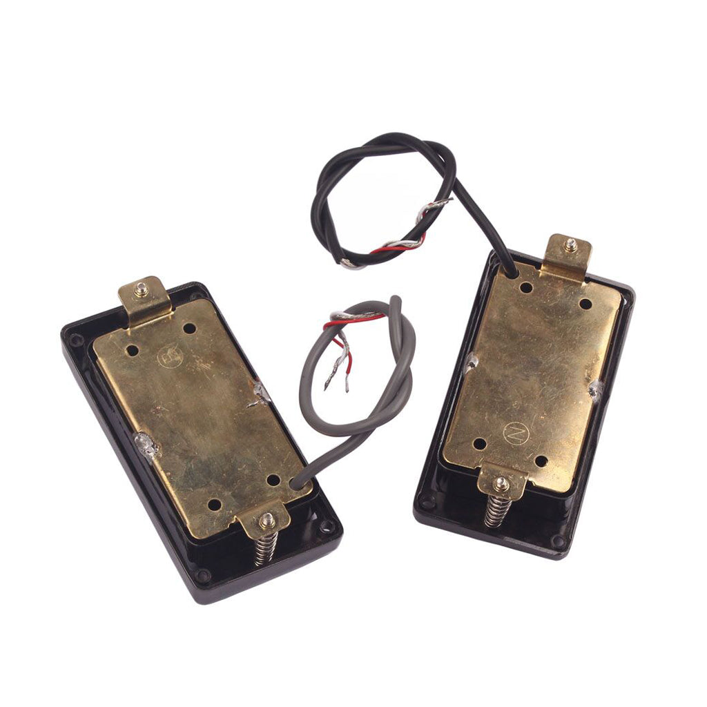 2pcs/set Alnico v Guitar Sealed Humbucker Pickups Pick-ups Dual Coil for LP Electric Guitars with Mounting Screws