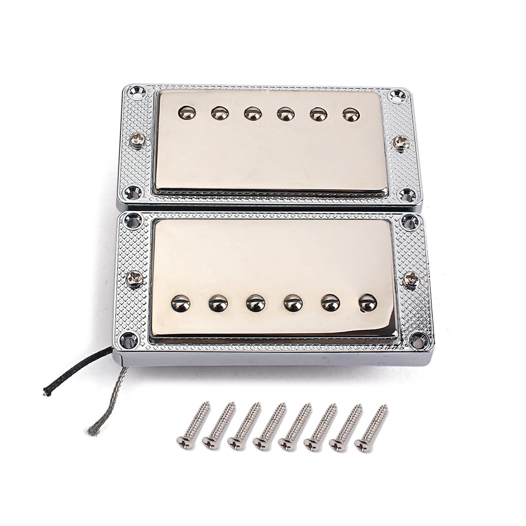 2pcs/set Guitar Sealed Humbucker Pickups Pick-ups Dual Coil for LP Electric Guitars with Mounting Screws