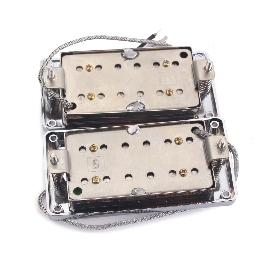 2pcs/set Guitar Sealed Humbucker Pickups Pick-ups Dual Coil for LP Electric Guitars with Mounting Screws