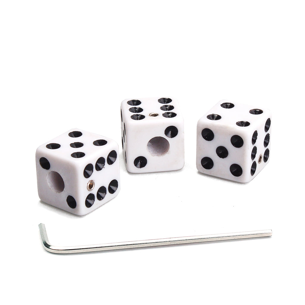 4  Dice Control Knobs Fit Split Shaft Gibson Gretsch Fender guitars