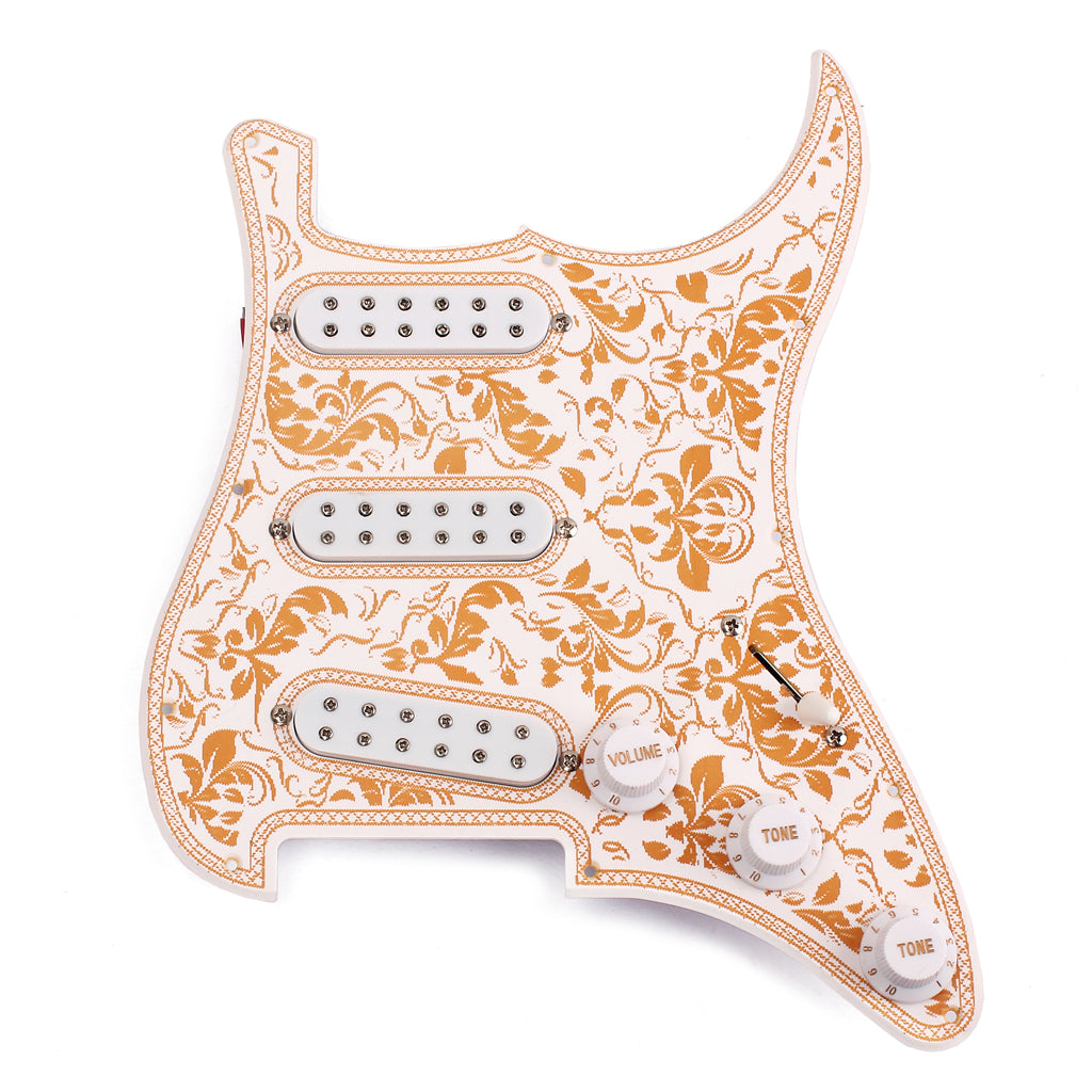 3-ply Loaded Prewired Pickguard SSS