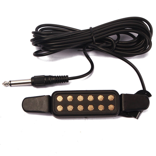 12 Hole Guitar Pickup With Microphone Wire