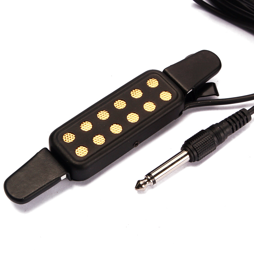 12 Hole Guitar Pickup With Microphone Wire