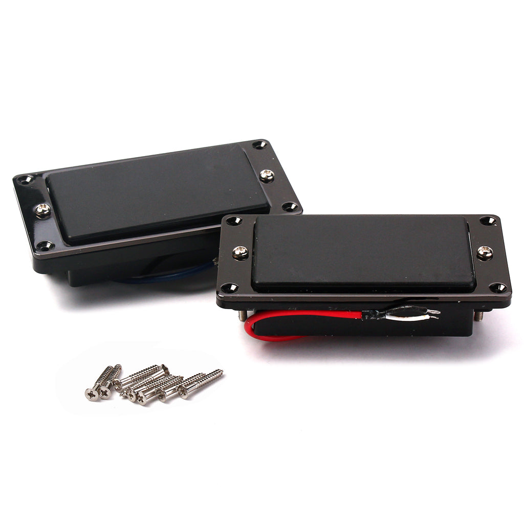 Professional Sealed Humbucker Pickups Set Guitars (Black)