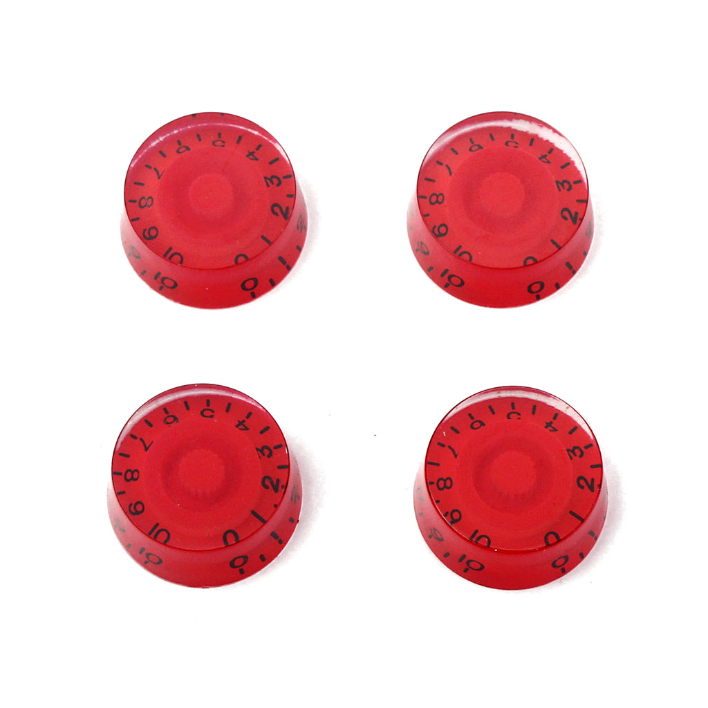 4 PCS Round Guitar Knobs Speed Volume Tone Control Knobs Rotary Knobs for Electric Guitar Parts Replacement, multi-color optional