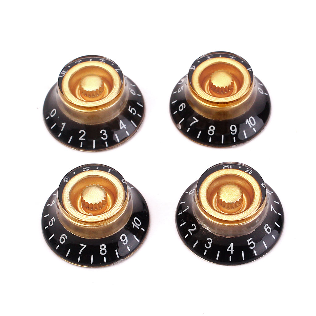 Guitar parts,Speed Volume Tone Control Knob for Guitar Bass Parts 4pcs