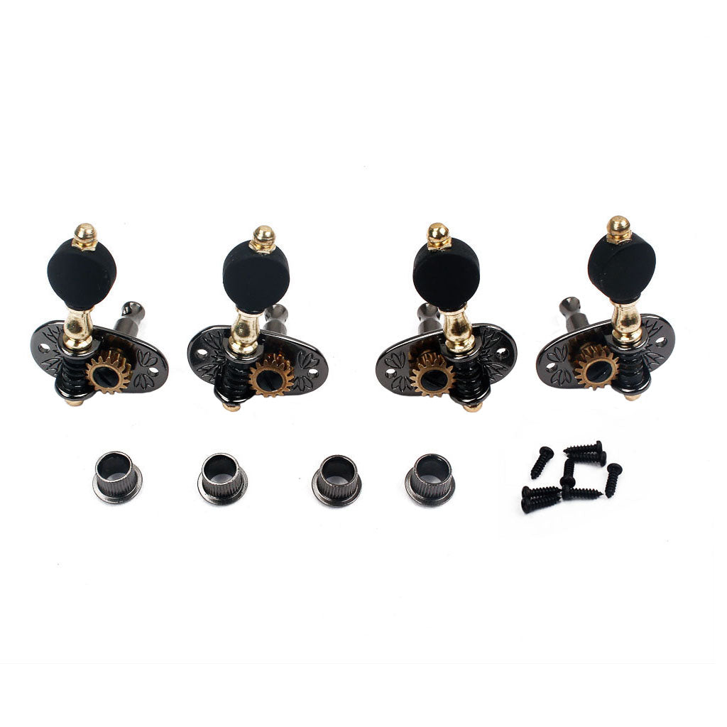 Grover Champion Sta-Tite Ukulele Friction Tuning Pegs in Black