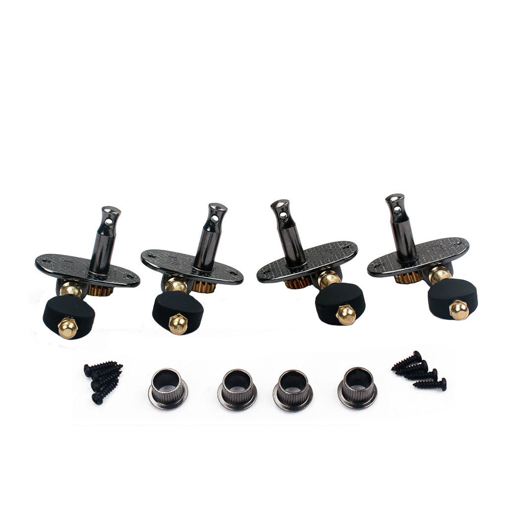 Grover Champion Sta-Tite Ukulele Friction Tuning Pegs in Black