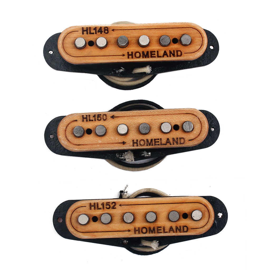 3 Pcs Durable Hand Wound Pickups Alnico 5 48/50/52