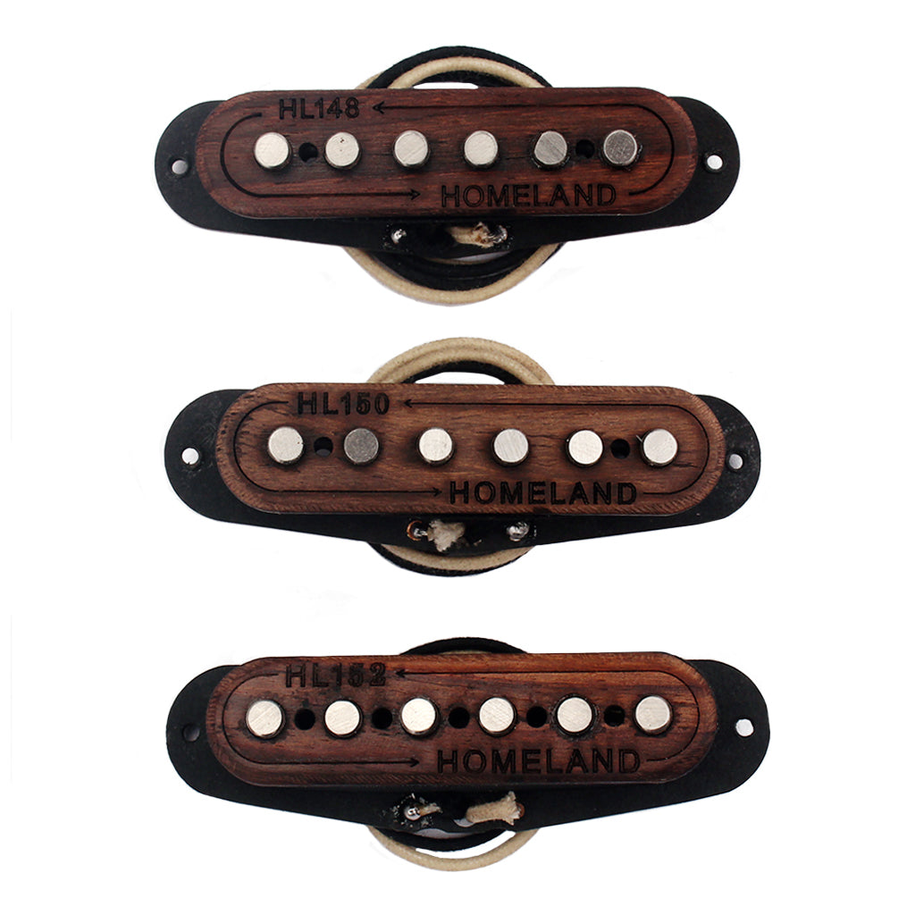 3 Pcs Durable Hand Wound Pickups Alnico 5 48/50/52