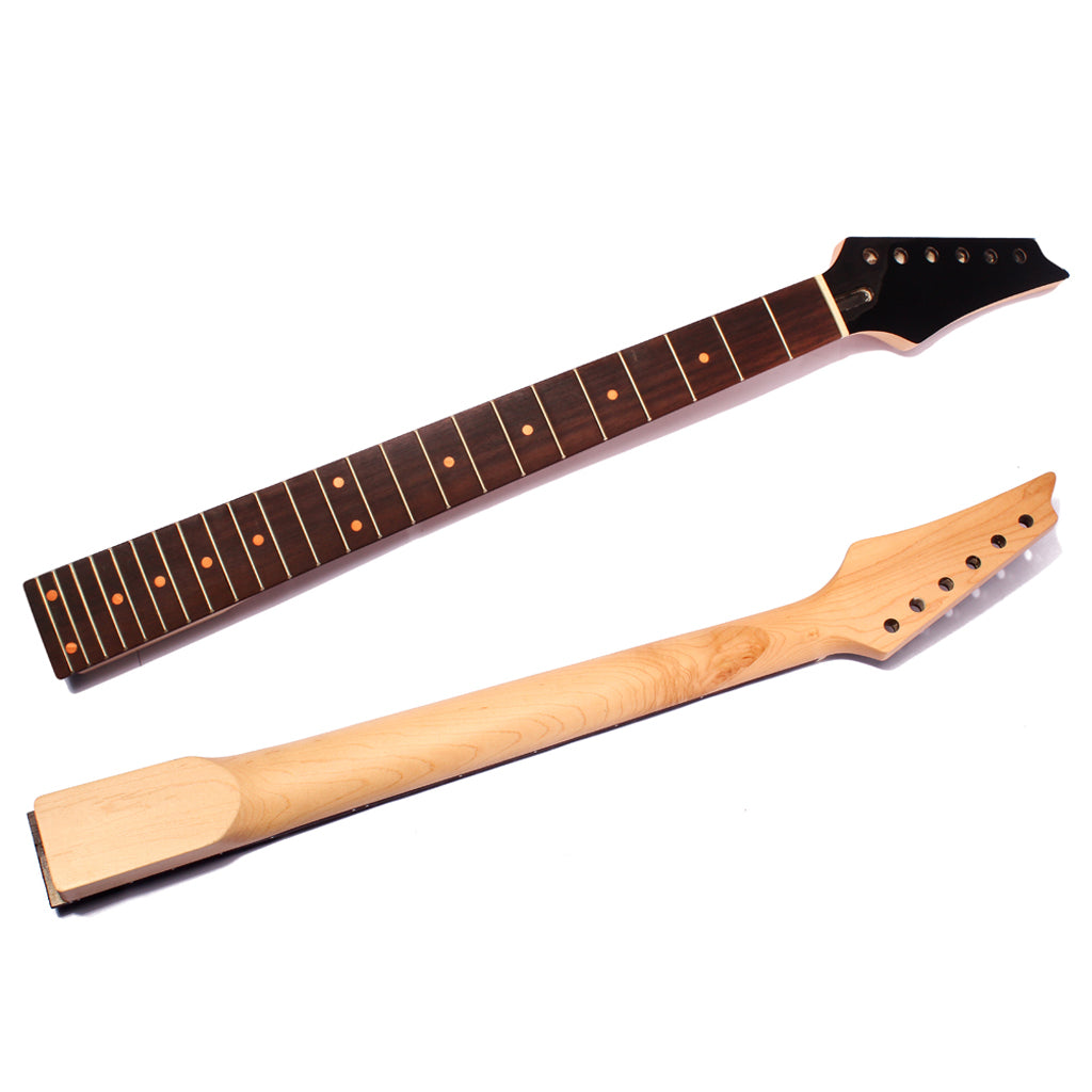 Rosewood Fretboard 24 Fret Maple Neck For Electric Guitar