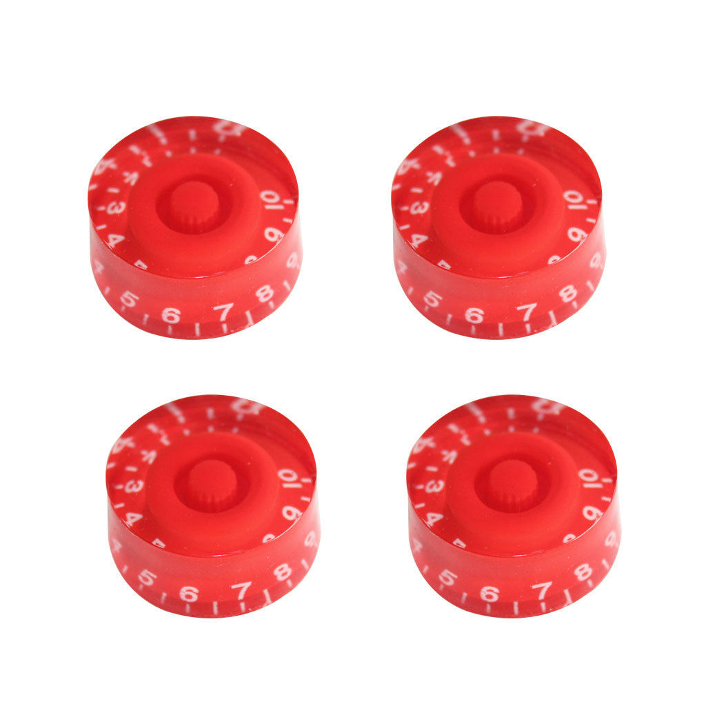 4 PCS Round Guitar Knobs Speed Volume Tone Control Knobs Rotary Knobs for Electric Guitar Parts Replacement, multi-color optional